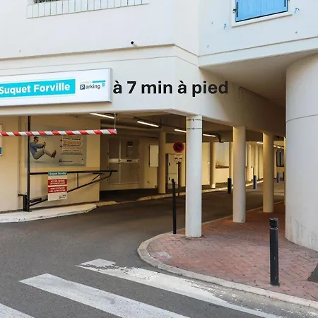 Beau 2 Terrasse, Coeur Du Suquet-entre Port Et Plages A2b238 דירה