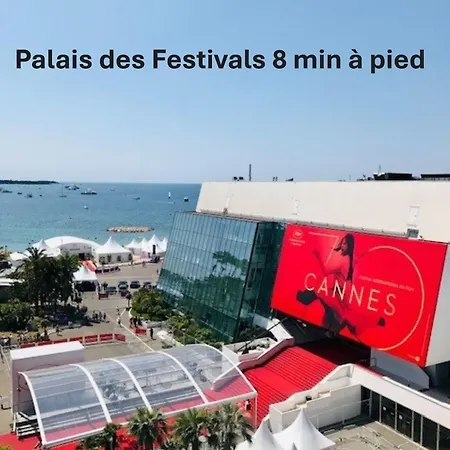 Beau 2 Terrasse, Coeur Du Suquet-entre Port Et Plages A2b238 דירה